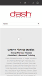 Mobile Screenshot of dashfitnessstudios.com